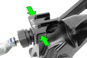 Honda Civic Hatchback Shifter Cable Lock Down - Perrin Performance - `17-`21